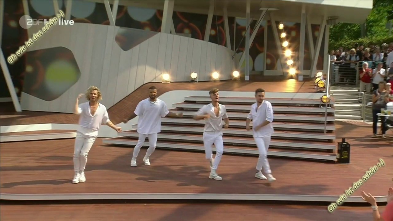 Feuerherz - Wer kann da denn schon nein sagen  - | ZDF Fernsehgarten 18.08.2019