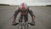 Briton Neil Campbell breaks speed world record, cycling at 174mph