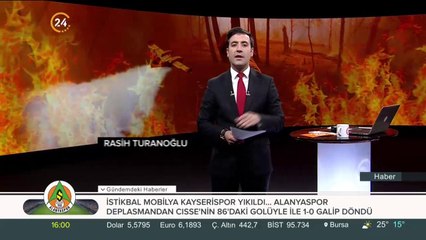 Muğla ve İzmir'deki yangınlara müdahale ediliyor