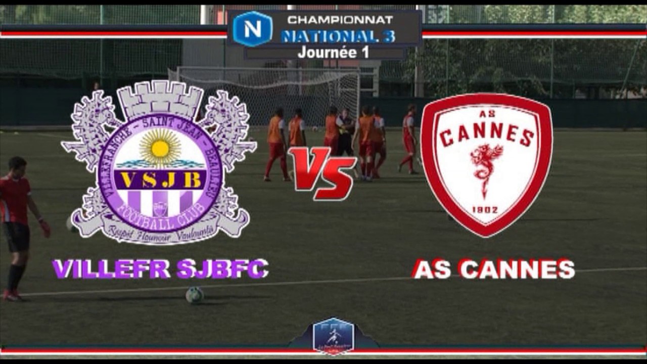 Résumé du match VSJBFC  1-1  AS CANNES  Saison: 2019/2020  J1  Championnat de N3     ASCTV