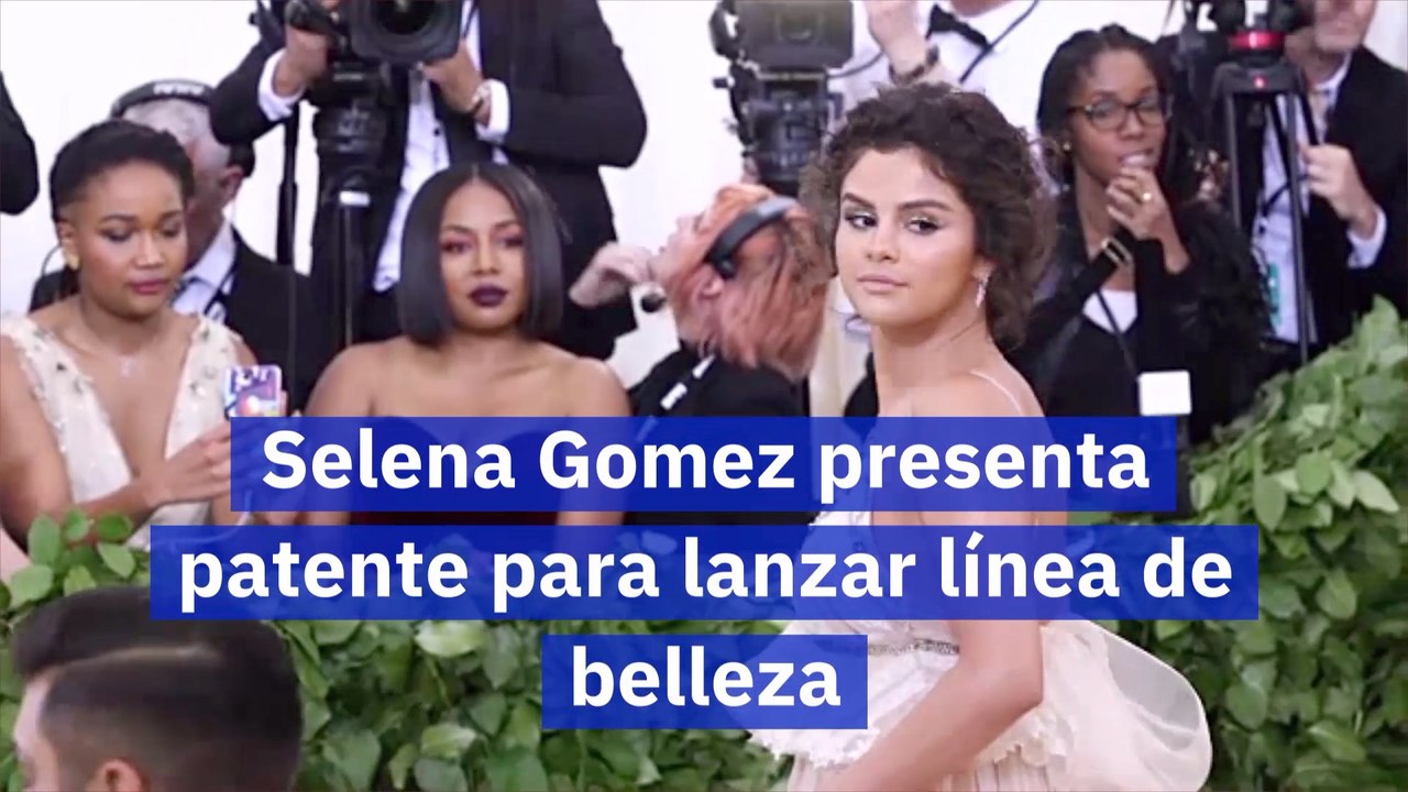 Selena Gomez presenta patente para lanzar línea de belleza