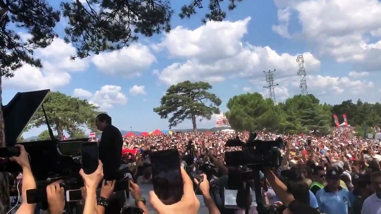 Fazıl Say, Kaz Dağları'nda  konser verdi