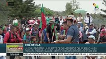 Colombia: Indígenas denuncian incremento de violencia contra líderes