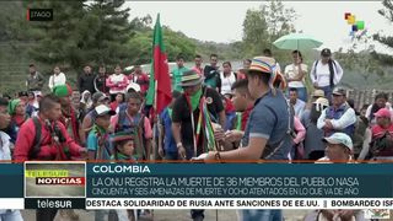 Colombia: Indígenas denuncian incremento de violencia contra líderes