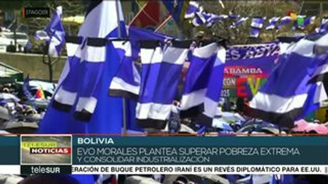 Bolivia: Evo Morales plantea superar la pobreza extrema
