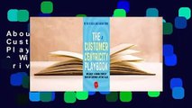 About For Books  The Customer Centricity Playbook: Implement a Winning Strategy Driven by Customer