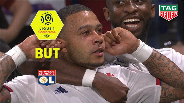 But Memphis DEPAY (42ème) / Olympique Lyonnais - Angers SCO - (6-0) - (OL-SCO) / 2019-20