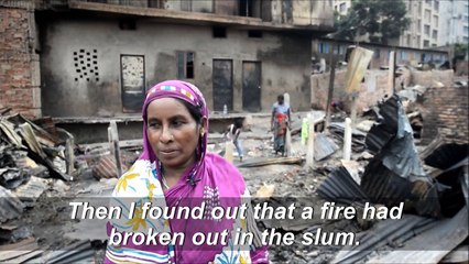 10,000 homeless after fire razes Bangladesh slum