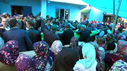 Kazada hayatını kaybeden aynı aileden 4 kişi gözyaşlarıyla toprağa verildi