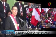 Presidente Vizcarra encabezó celebración por aniversario del Ejército