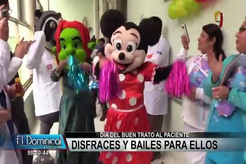 Pequeños del INSN celebran el Día del buen trato al paciente