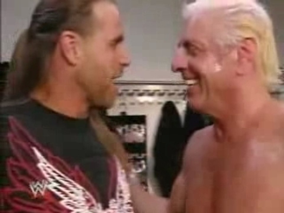 Royal rumble 2008 Flair,kennedy,batista,hbk,triple h segment