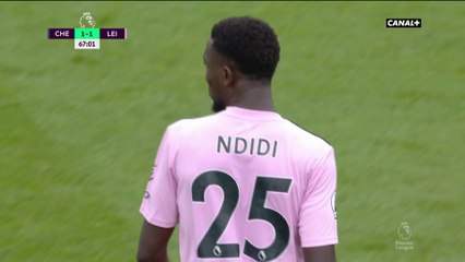 Chelsea / Leicester : L'égalisation de Wilfred Ndidi