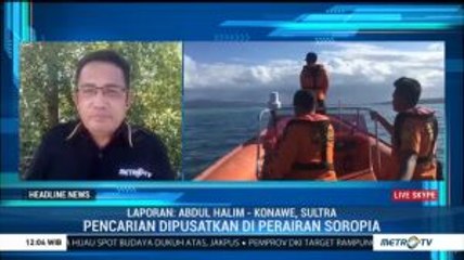 Pencarian 4 Korban Hilang Terbakarnya KM Izhar Dipusatkan di Perairan Soropia