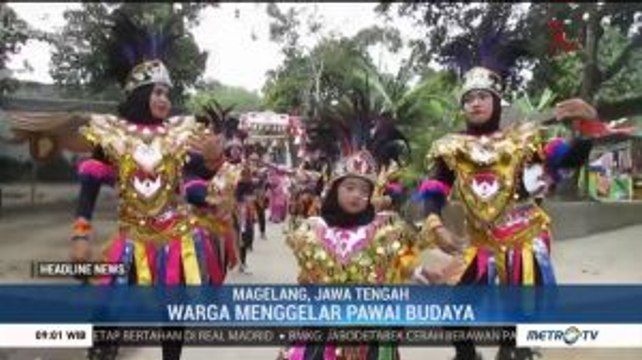 Peringati HUT RI, Warga Magelang Gelar Pawai Budaya