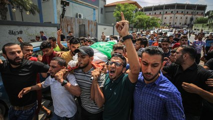 غزة تشيع 3 شهداء قتلهم جيش الاحتلال بالمنطقة الحدودية