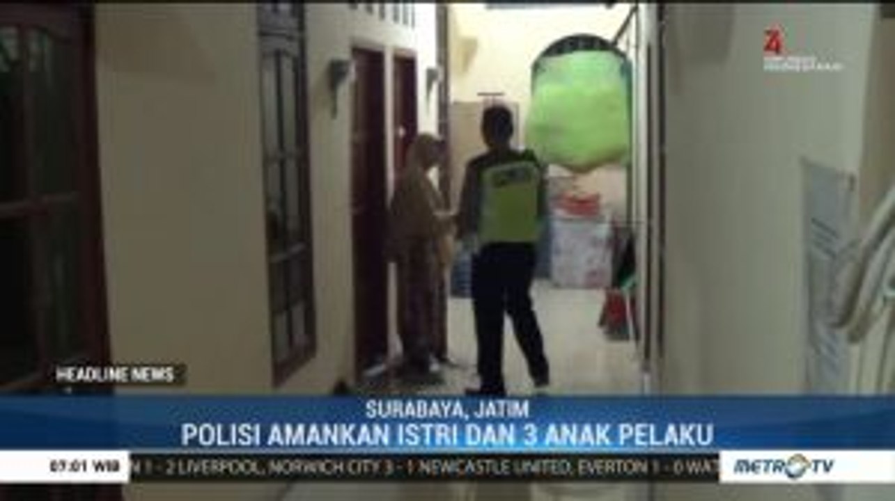 Pascapenyerangan Mapolsek Wonokromo, Polisi Amankan Istri dan 3 Anak Pelaku