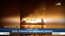 Kapal Penumpang Terbakar di Konawe, 7 Orang Meninggal
