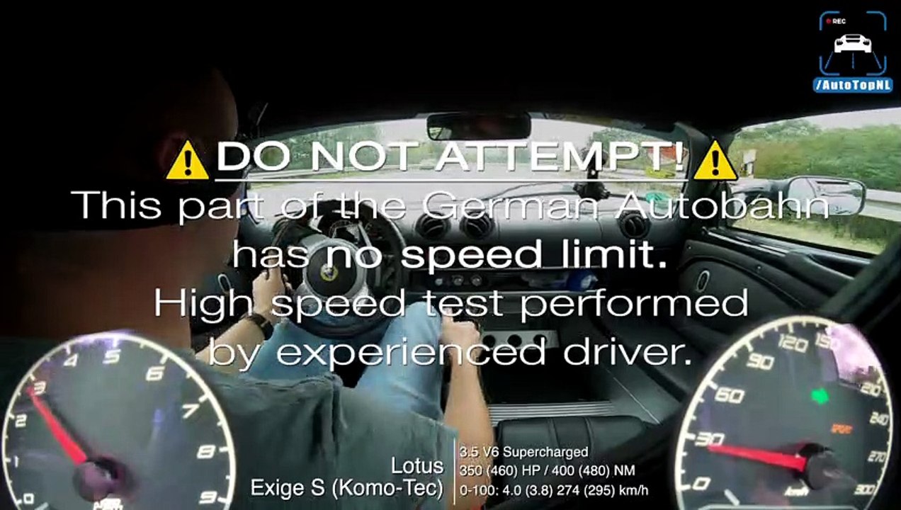 460HP LOTUS Exige S 3.5 V6 Supercharged 280km/h AUTOBAHN by AutoTopNL