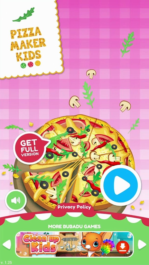 Pizza Maker Kids -Cooking Game - Fun Educational Game for Kids - Gameplay Android