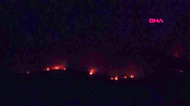 MUĞLA Bodrum'daki orman yangınları ile ilgili belediye başkanları açıklama yaptı-Yeniden
