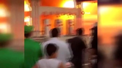- Suudi Arabistan'da Benzin İstasyonunda Korkutan Yangın