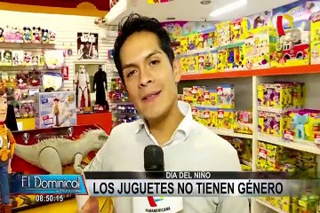 Día del Niño: los juguetes son para entretenerse y no tienen género