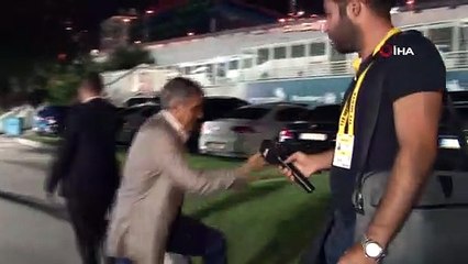 Şenol Güneş, Kasımpaşa - Trabzonspor maçını izledi