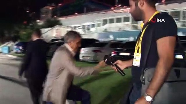 Şenol Güneş, Kasımpaşa - Trabzonspor maçını izledi