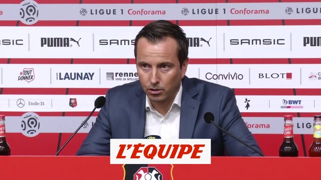 Stéphan «On aurait pu en marquer un de plus» - Foot - L1 - Rennes
