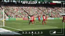 ASSE 1-1 Brest : le but de Denis Bouanga vu de la pelouse