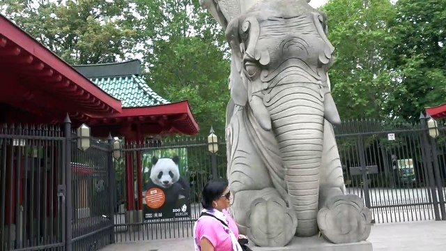 BDMV-18 Aruna & Hari Sharma at Berlin Zooligishergarten entrance Budapester Straße Aug 12, 2019