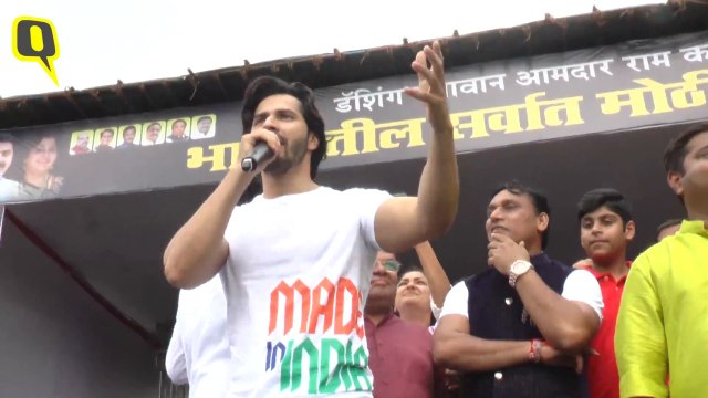 Look How Varun Dhawan Celebrated Dahi Handi!
