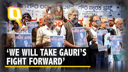 Journalists, Activists Remember Gauri Lankesh on Death Anniversary