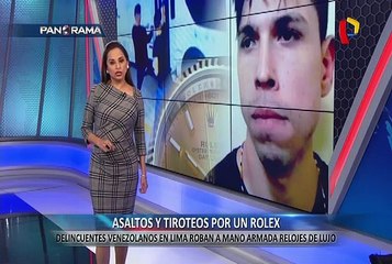 Por un Rolex: mafias de extranjeros traen nueva modalidad de robo al país