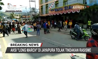 Tolak Tindakan Rasisme, Aksi "Long March" Digelar di Jayapura