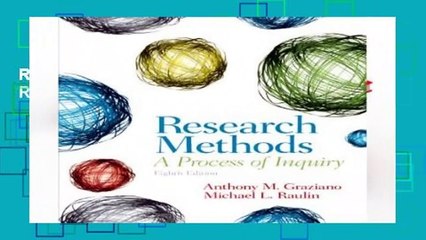 Research Methods: A Process of Inquiry  Review