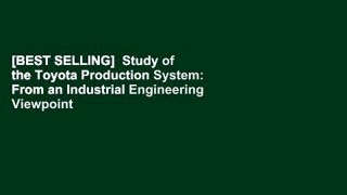 [BEST SELLING]  Study of the Toyota Production System: From an Industrial Engineering Viewpoint