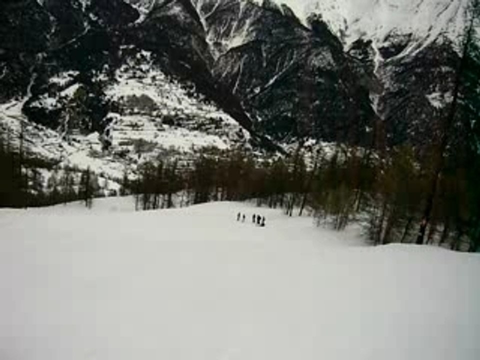 descente des pistes a serre-chevalier