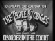 Classic TV - The Three Stooges - "Disorder in the Court"  (1936)