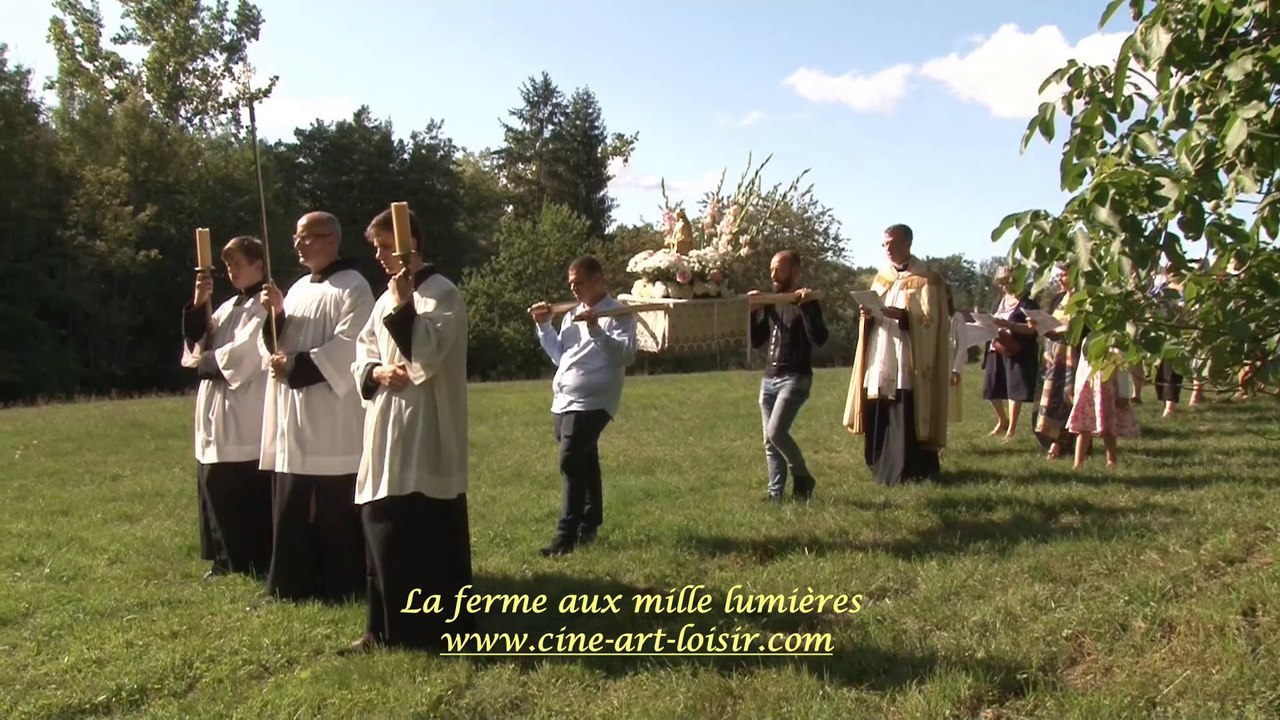 Fitilieu - Procession  Fête catholique de l’Assomption de la Vierge Marie.15 août 2019 Volume 3