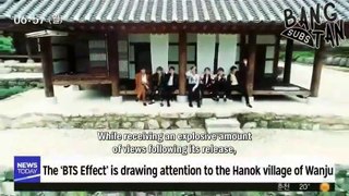 [ENG] 190819 Today Entertainment Talk Talk - BTS releases video shot in the Hanok village of Wanju