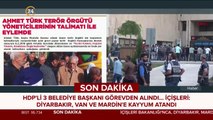 HDP'li Belediye Başkanları görevden alındı