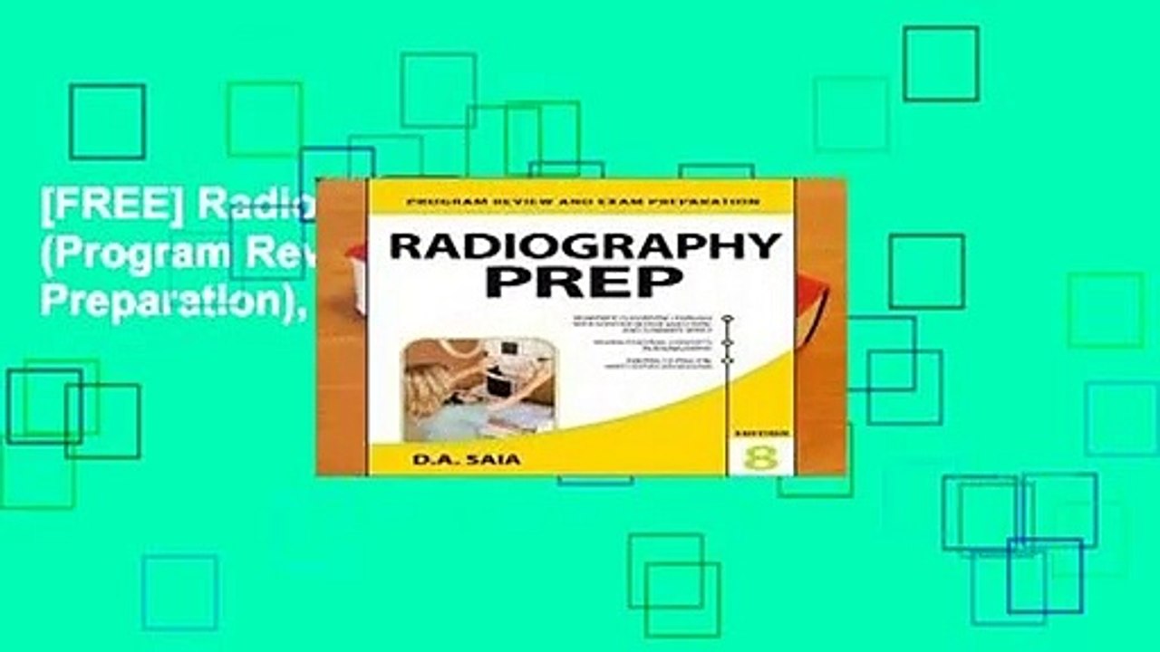 [FREE] Radiography PREP (Program Review and Exam Preparation), 8th Edition (Lange)