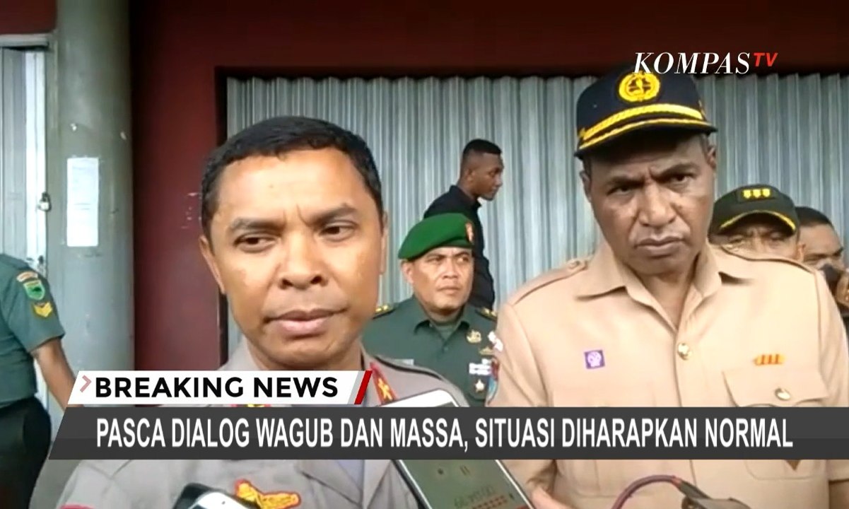 Pasca Dialog Wagub Papua Barat dan Massa, Situasi Manokwari Berangsur Kondusif