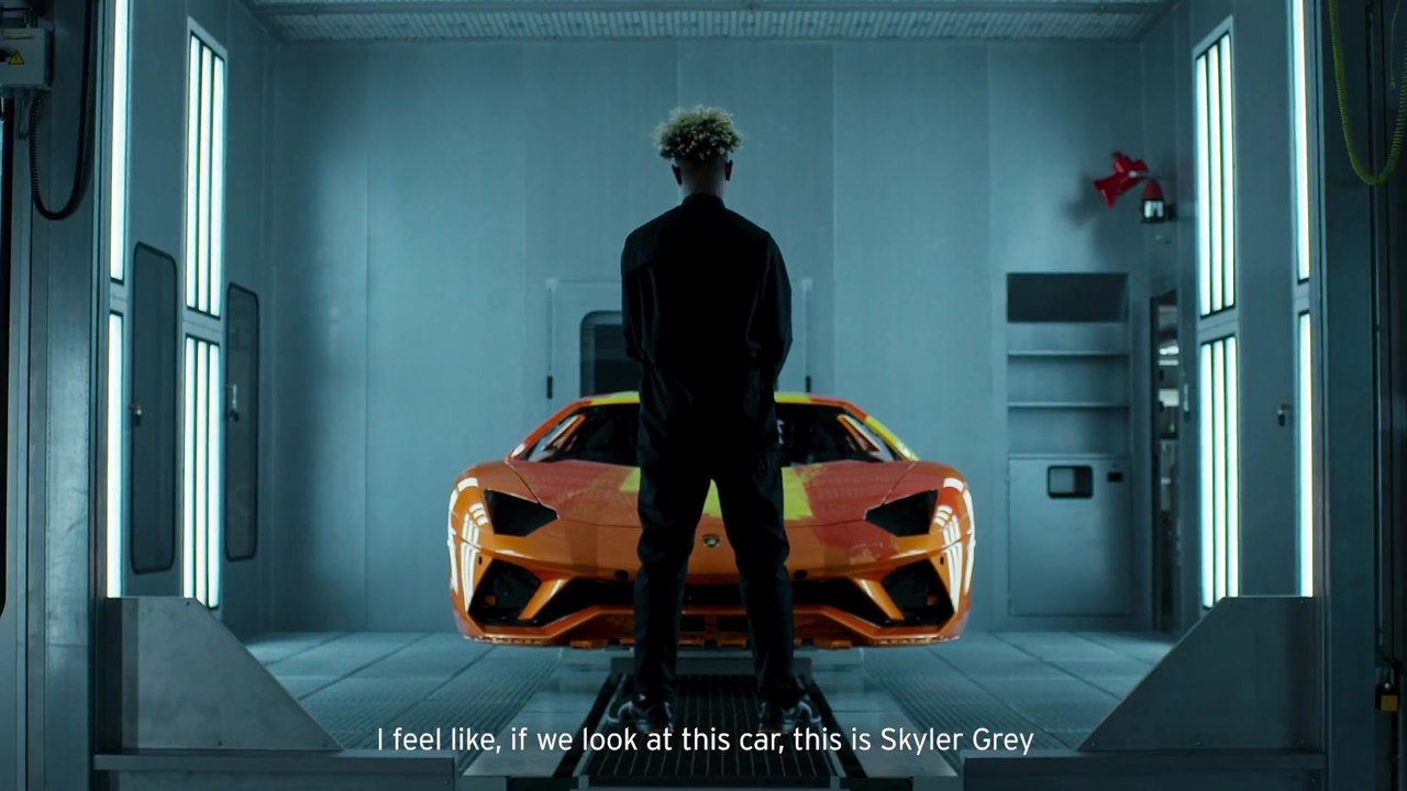 Fahrzeugkunst und Street Art verschmelzen im Aventador S von Skyler Grey auf der Monterey Car Week 2019