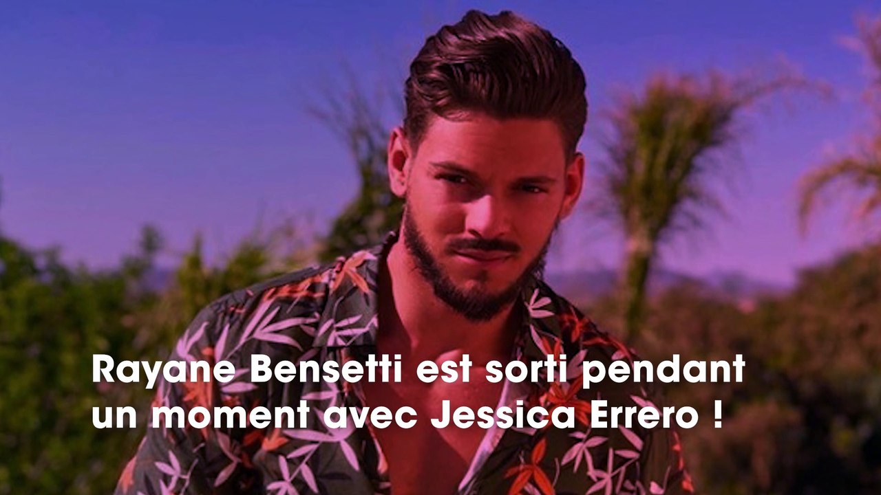 Rayane Bensetti  très proche de son ex Jessica Errero