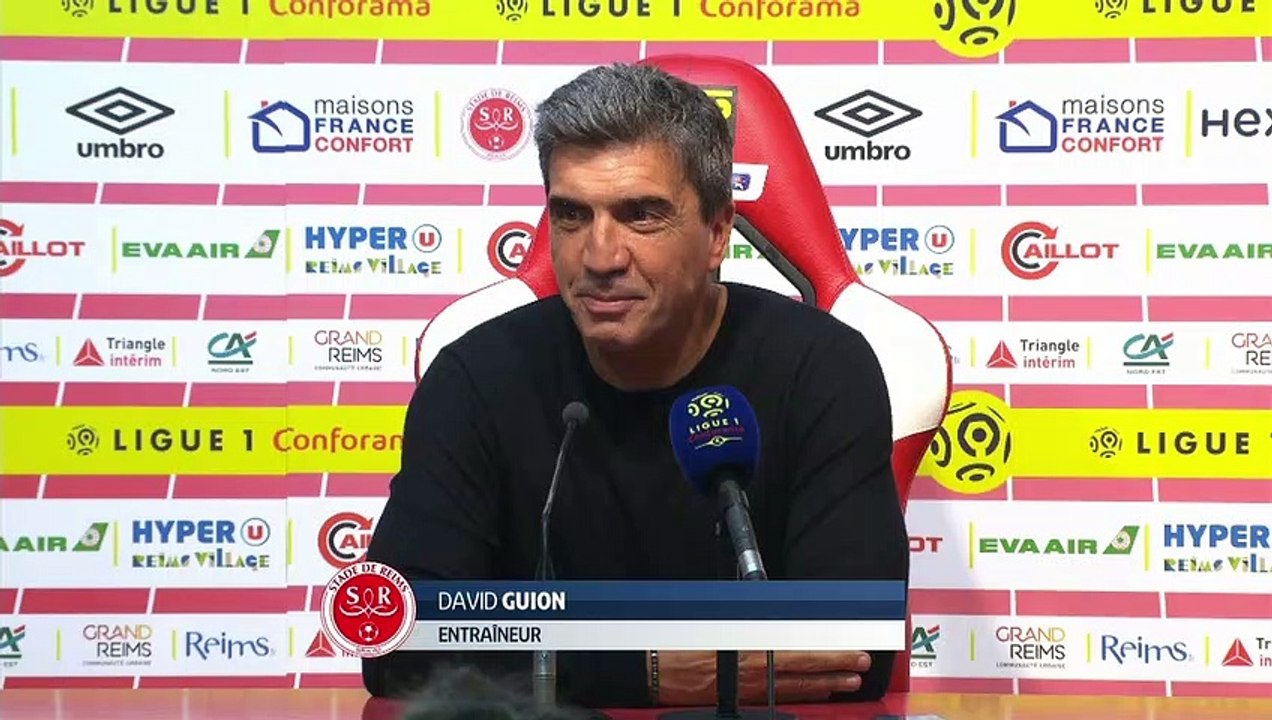 SDR-RCSA (0-0) : la conférence de David Guion