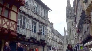 Quimper and Quimper Cathedral, Brittany