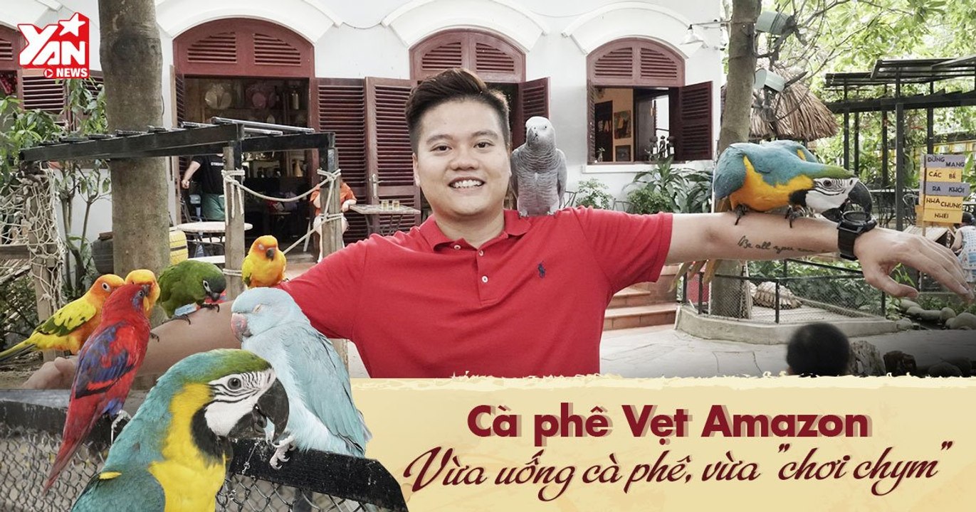 Khám phá "rừng Amazon" thu nhỏ giữa Sài Gòn - quán Cà phê Vẹt